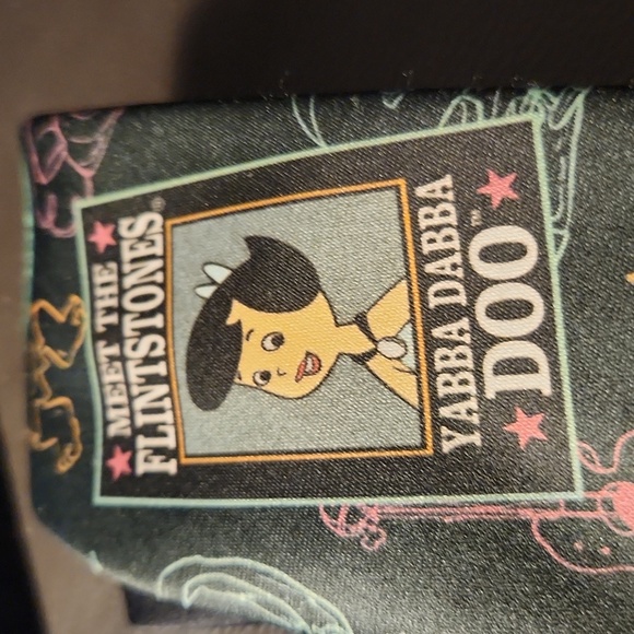 Ralph Marlin Flintstone tie vintage like new - Picture 4 of 5